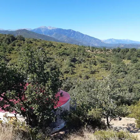 Yourte Contemporaine Avec Magnifique Vue Sur Les Montagnes Rigarda Exterior foto